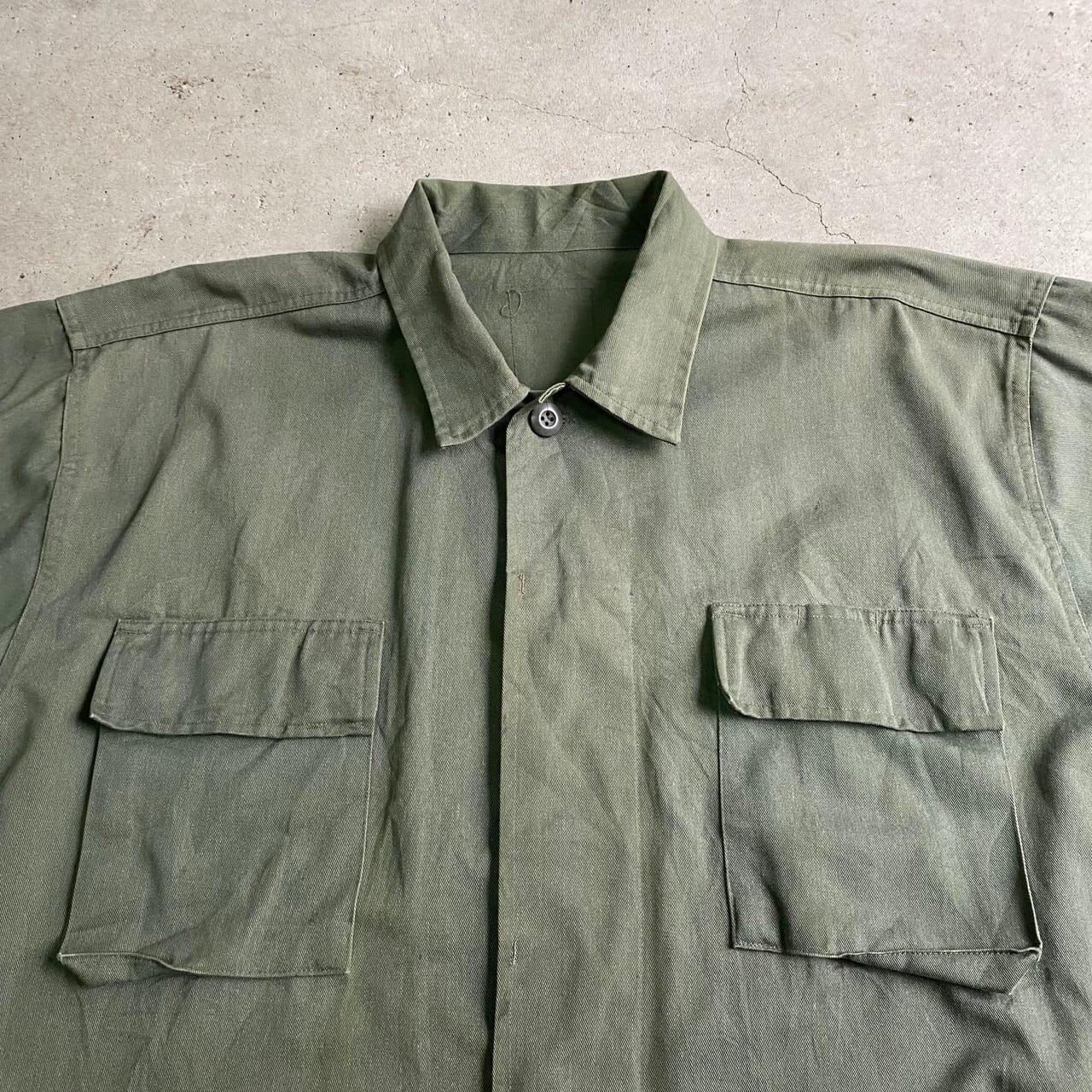 民間品 BDUジャケット メンズXL相当 古着 ミリタリージャケット