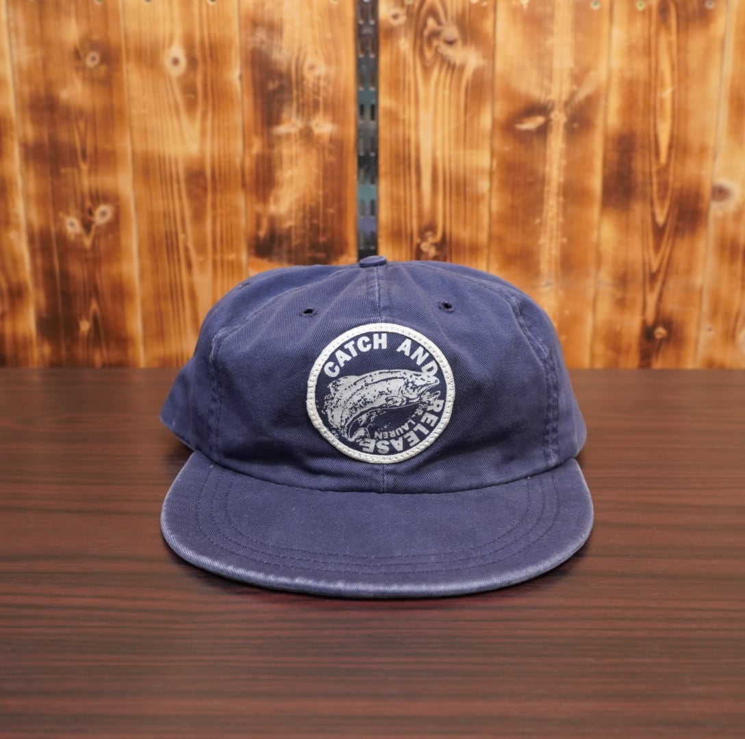 90s usa製 ralphlauren ロングビル キャップ XL/ラルフローレン