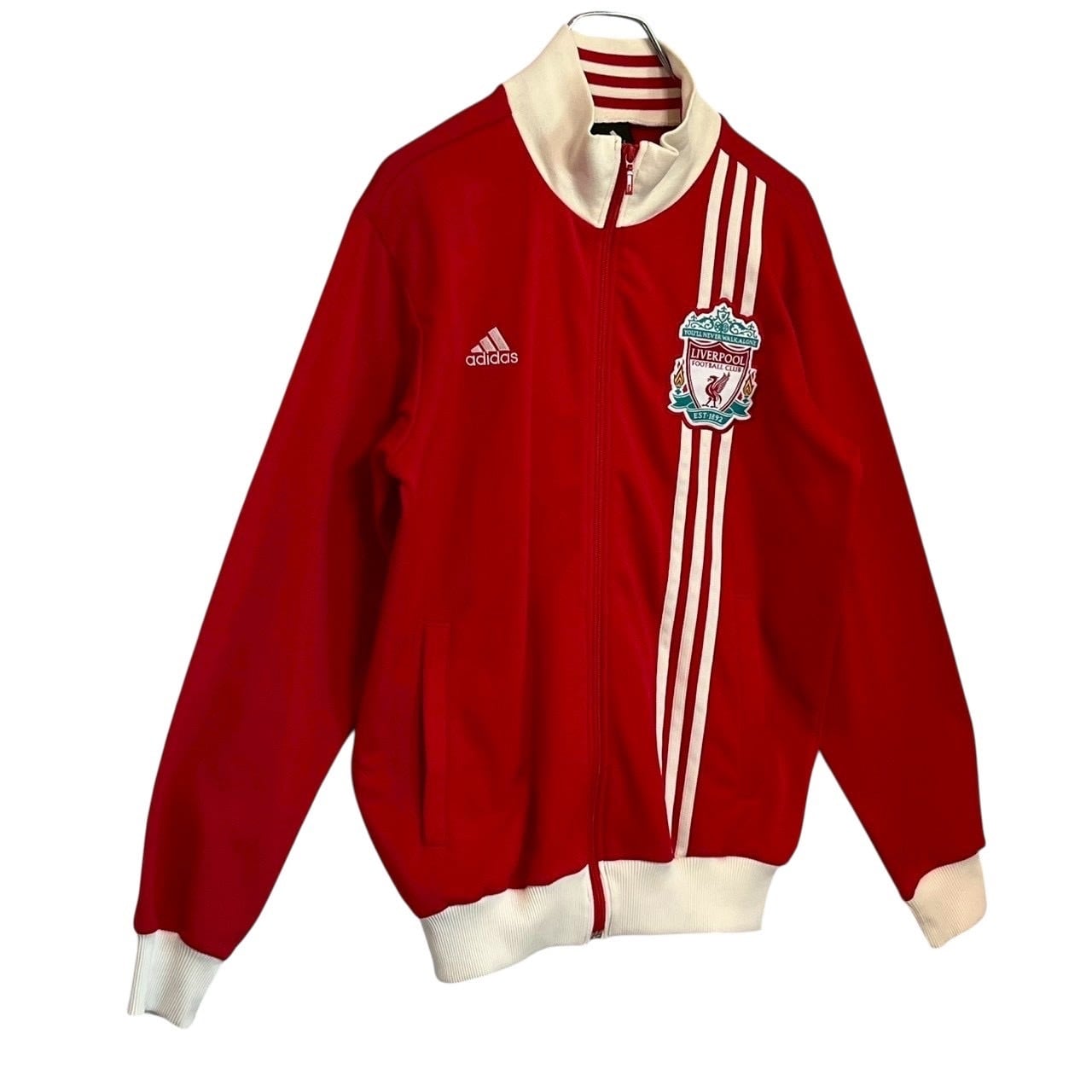 adidas アディダス トラックジャケット L 刺繍ロゴ リバプール | 古着