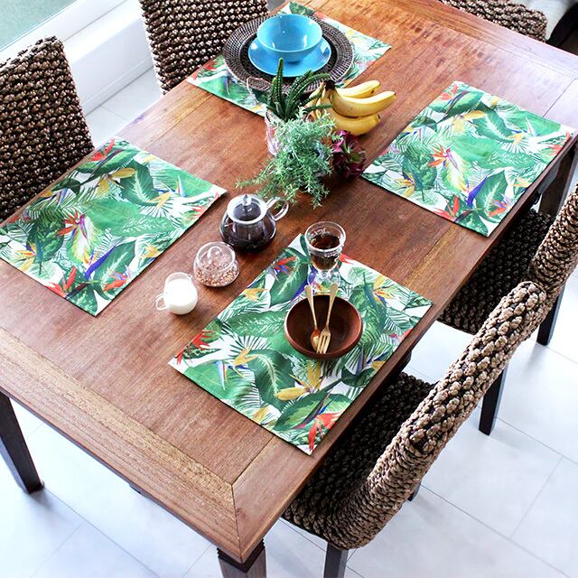 クリスマス テディベア ランチョンマット プレースマット 2枚セット