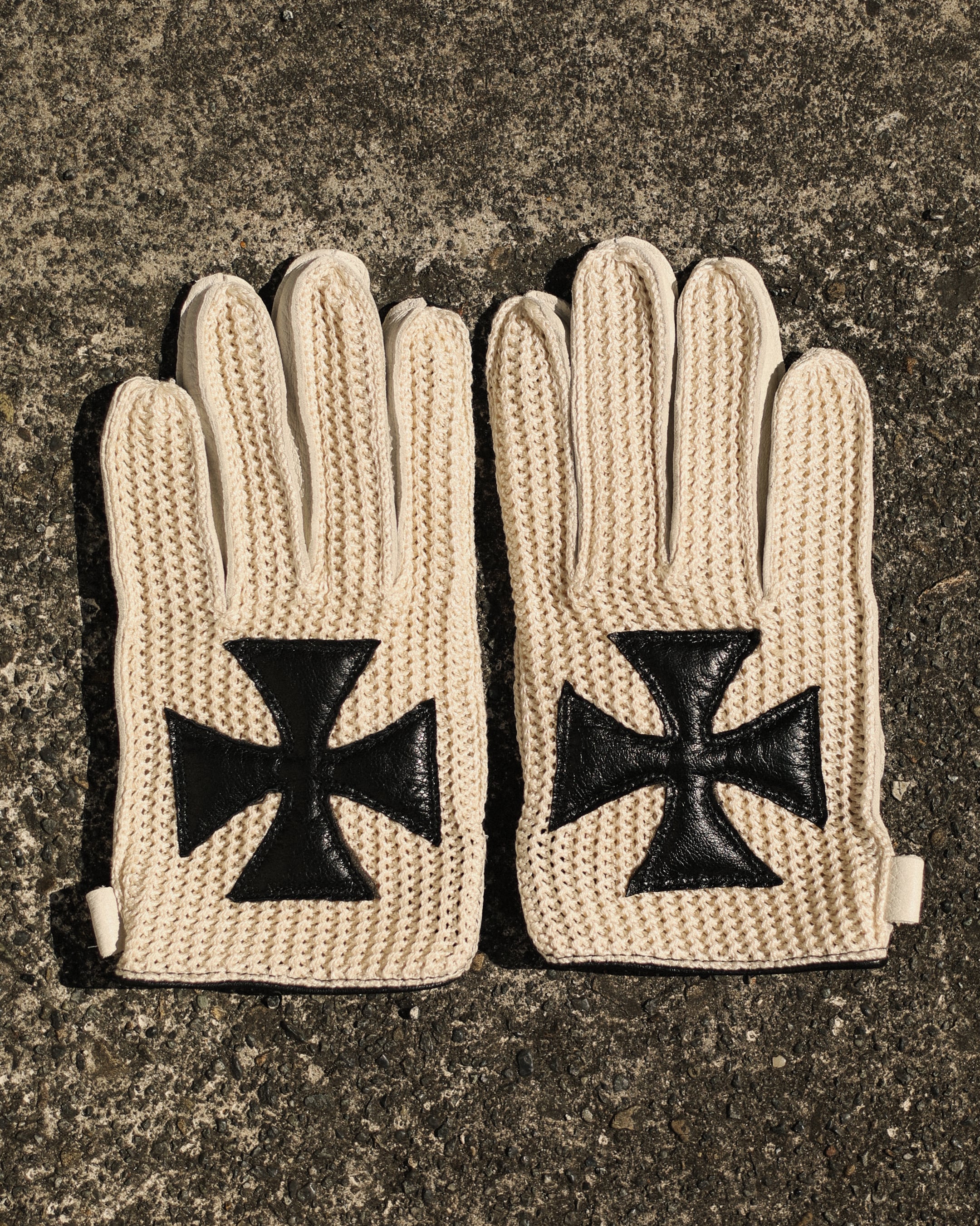 023 セット確認用 送料無料】IRON CROSS KNIT GLOVE/アイアンクロスメッシュグローブ