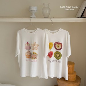 [ninibello] ADULT) Juicy Sweet Short sleeve T-shirt / [니니벨로] ADULT)쥬시스윗반팔티