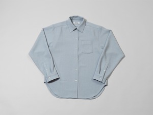 Shiny Pocket Shirt / Blue