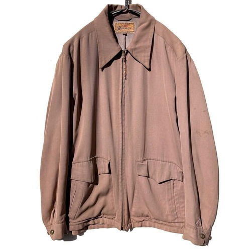 Harmar Vintage Gabardine Drizzler Jacket [1950s-] Vintage Gabardine Jacket