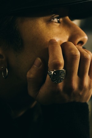 Iron Cross Dice Ring