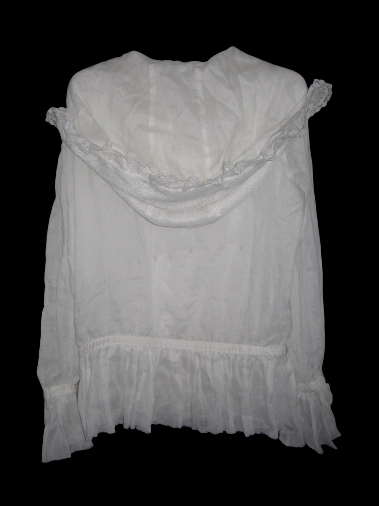 【RINBIRTH】Veil Hoodie Dress 40023