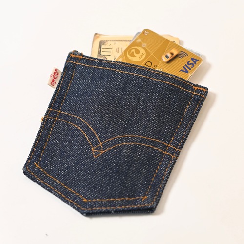 70's Levi's Advertising Denim Pouch NOS