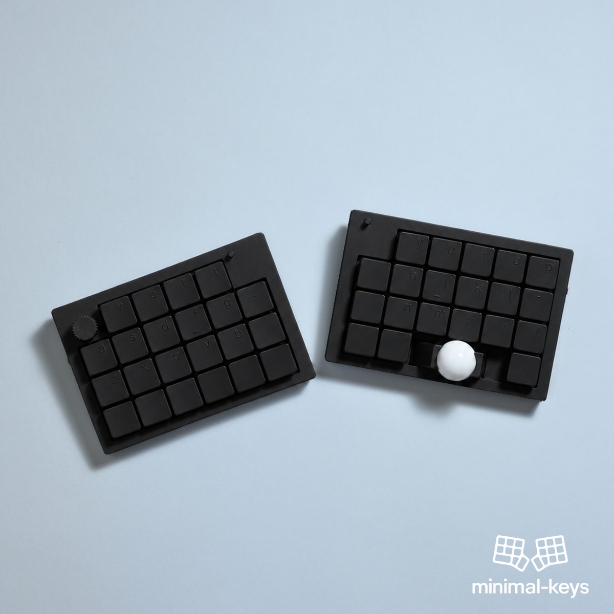 Minimal-keys 分割キーボード 本体 限定受注生産】minimal-keys オリジナルキーボード | minimal-keys
