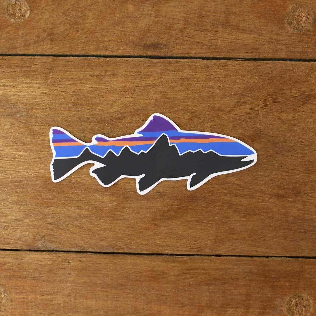 Patagonia [パタゴニア正規代理店] Fitz Roy Trout Sticker [STK10