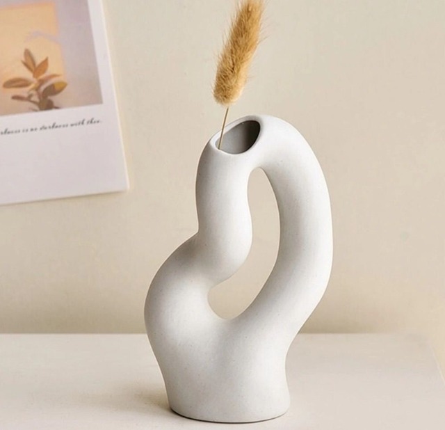 【お取り寄せ】韓国風 撮影道具 アクセサリー INS 陶器花瓶 生け花 装飾