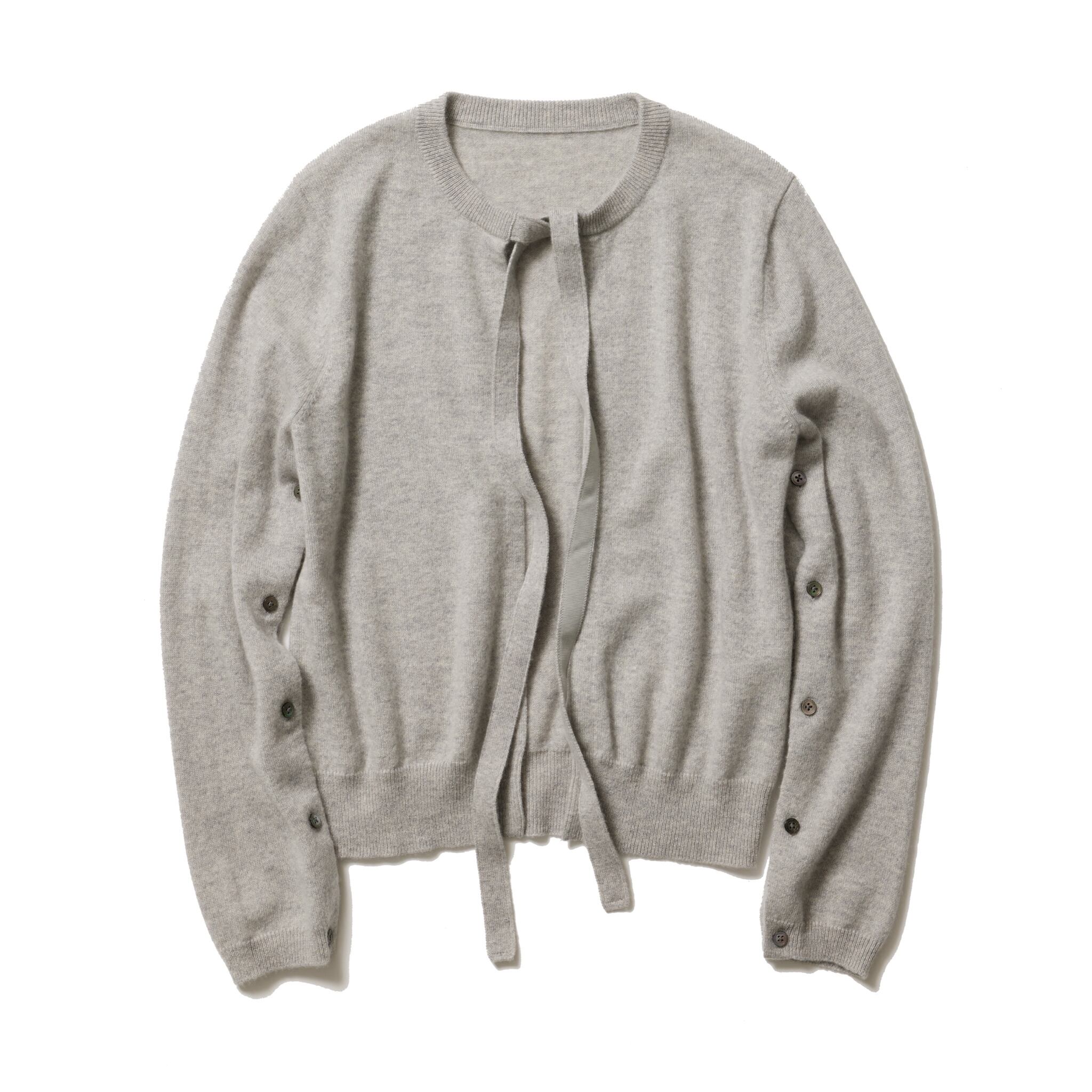 cccmalie シーマリー　カシミヤ リボンケープカーディガン カシミヤ リボンケープカーディガン（2サイズ・4色展開） | cccmalie