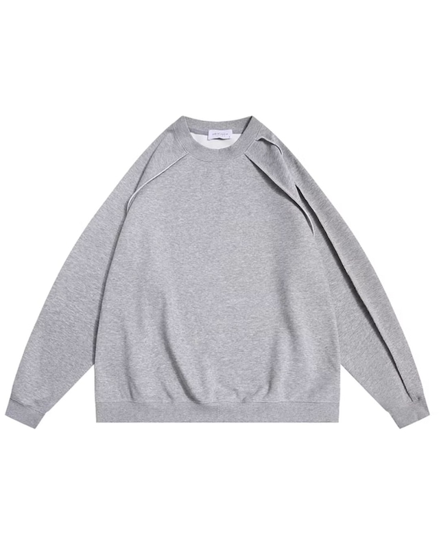 ラグランスリーブスウェットプルオーバー　S0317