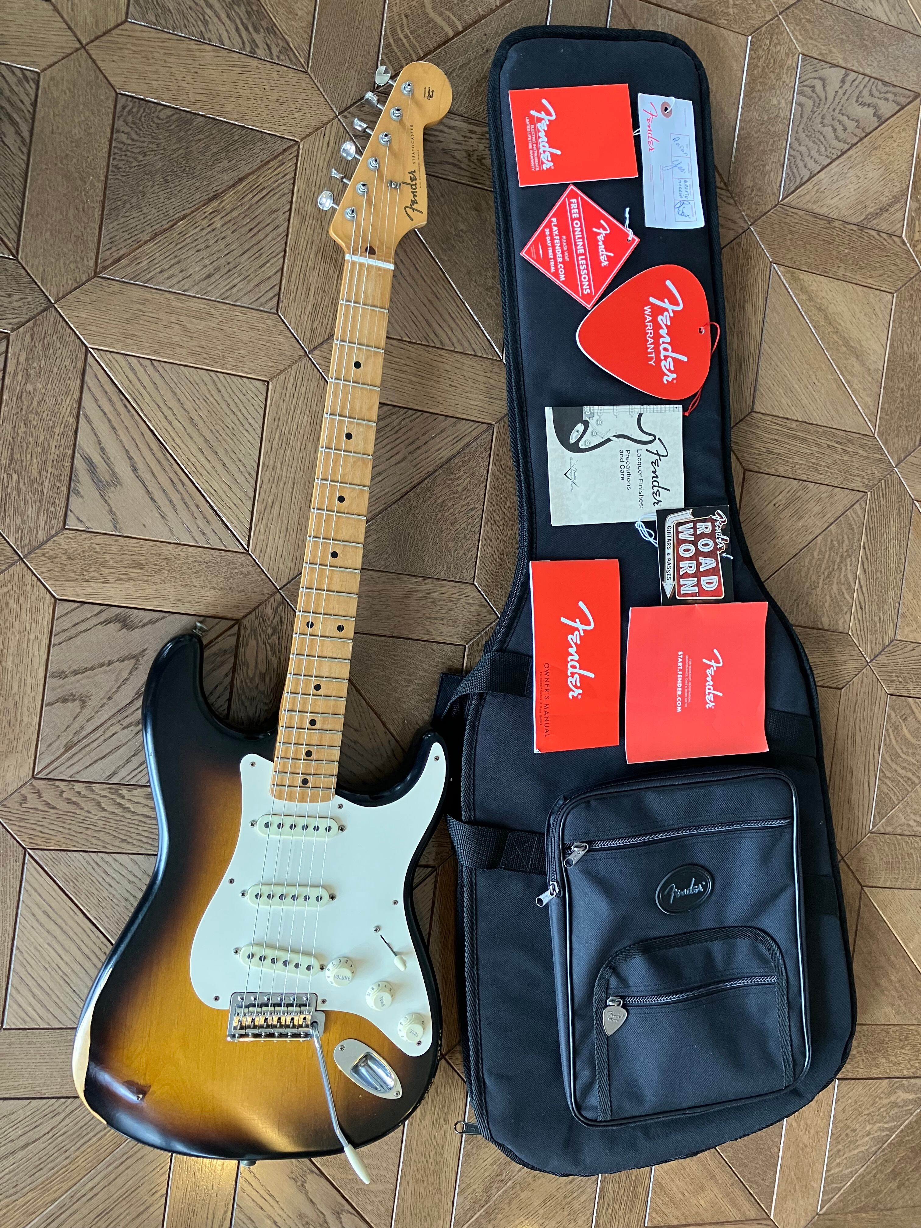 2018 Fender Road Worn '50s Stratocaster Sunburst フェンダー ロード