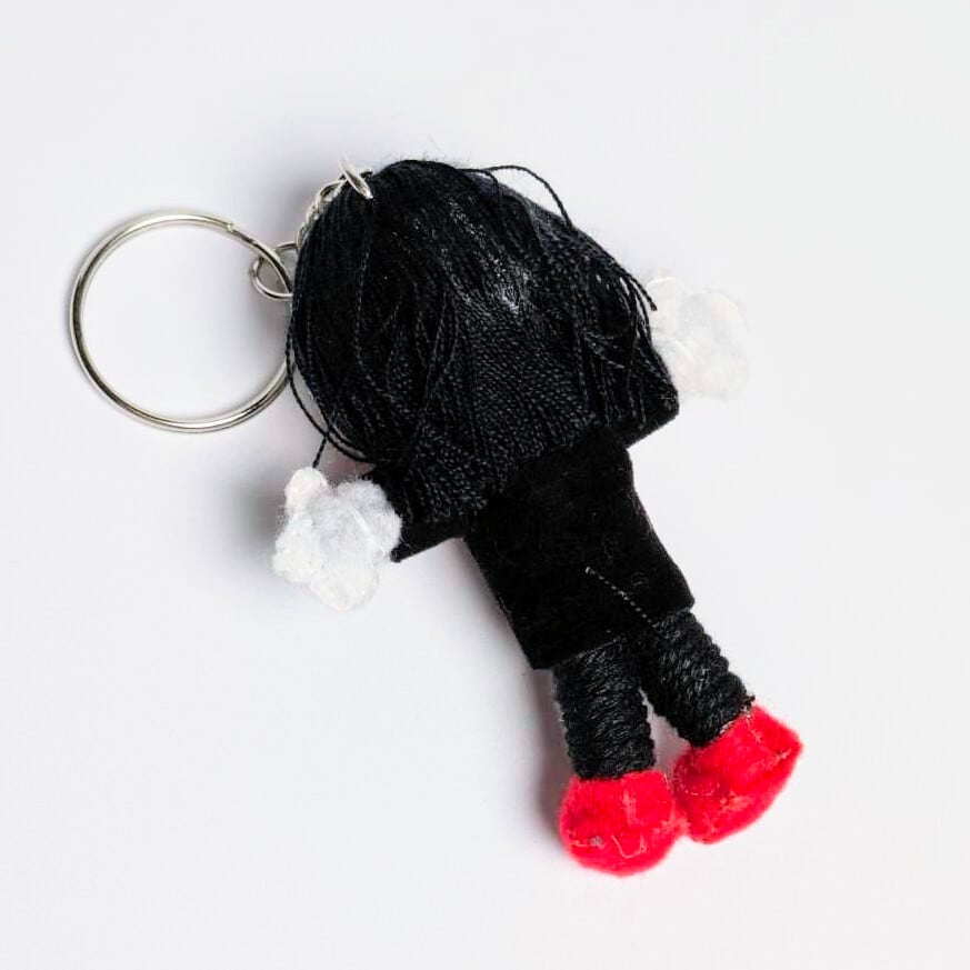 ♧ 再入荷！【 SAW ( ソウ ) ビリー人形 / Billy 】 Voodoo doll KeyHolder / ブードゥー人形 / 身代わり人形 /お守り人形  〚アメリカン雑貨 アメトイ〛