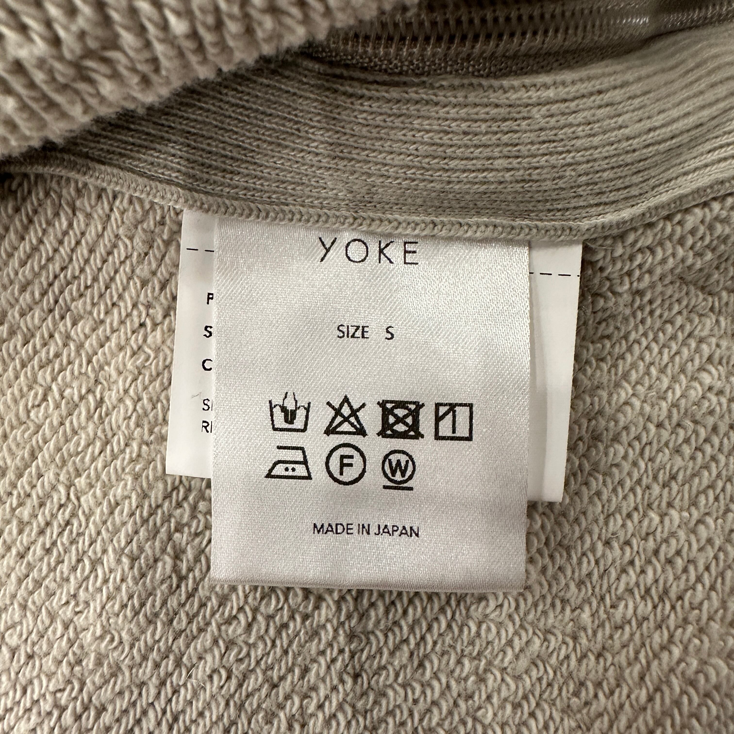YOKE×ARK OVERSIZED PIPING HALF ZIP PARKA S ⑧ | safarionline