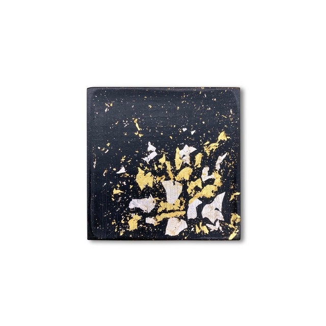 【角皿(小)】金彩  Square dish, size S