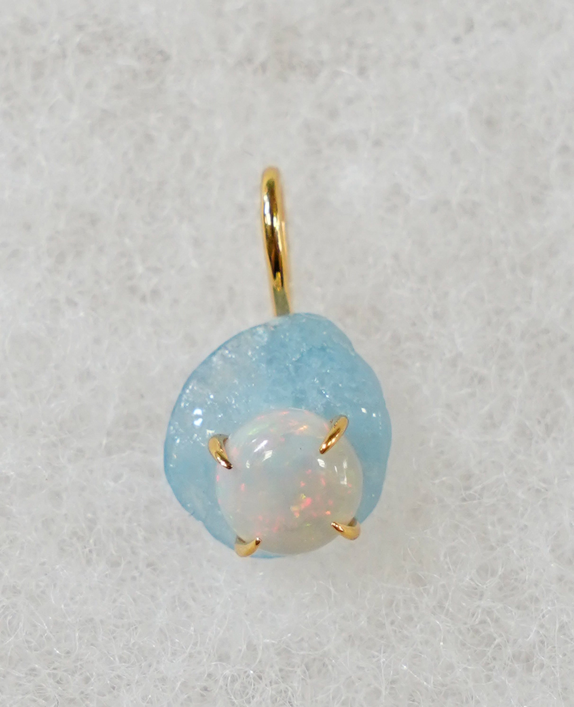 Thalatta Charm Aquamarine×Opal