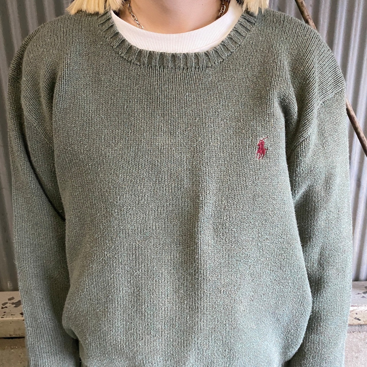Polo by Ralph Lauren ポロバイラルフローレン コットンニットセーター 