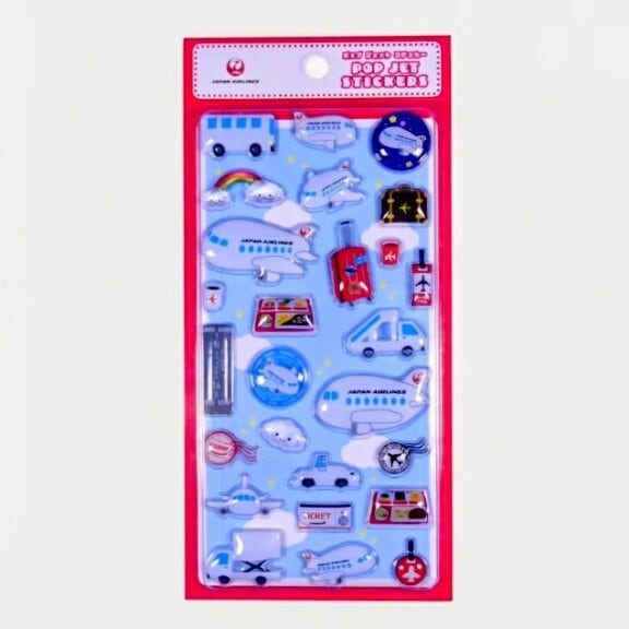 【レア】JAS 日本エアシステム 30周年記念 ステッカー 非売品 飛行機グッズ エアライングッズ | キリシマ飛行機｜航空雑貨専門店・オリジナル