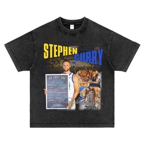 【トップス】 STEPHEN CURRY 上質なコットン半袖Tシャツ2304111045Y