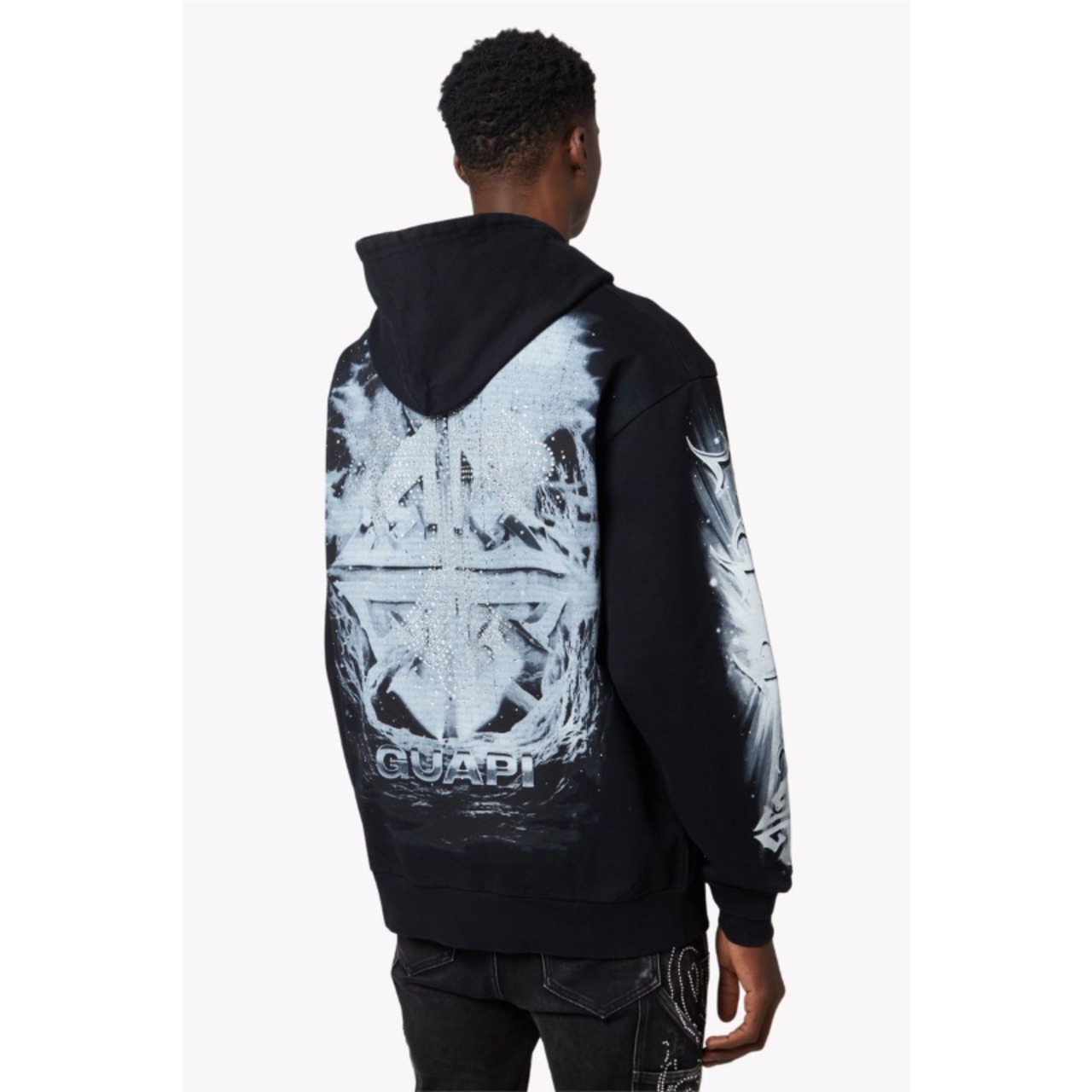 GUAPI / black heavens vault hoodie V3