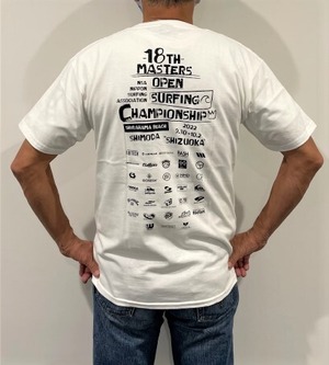 第18回マスターズオープンサーフィン選手権大会（2022） 記念Tシャツ