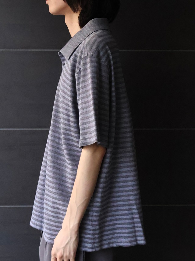 border half sleeve polo shirt