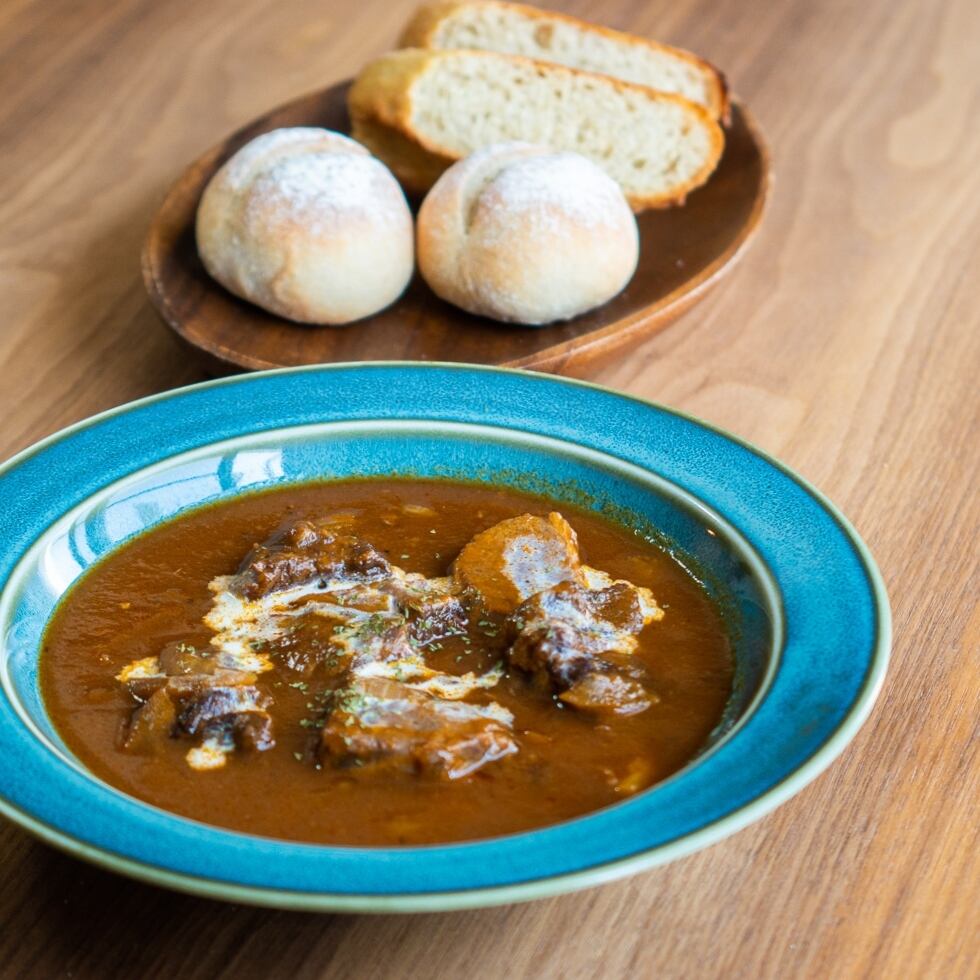 自家製トマトのビーフシチュー