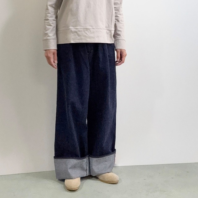 BROCANTE　ブロカント　グロースパンツ　33-421C  12oz デニム　ONE WASH
