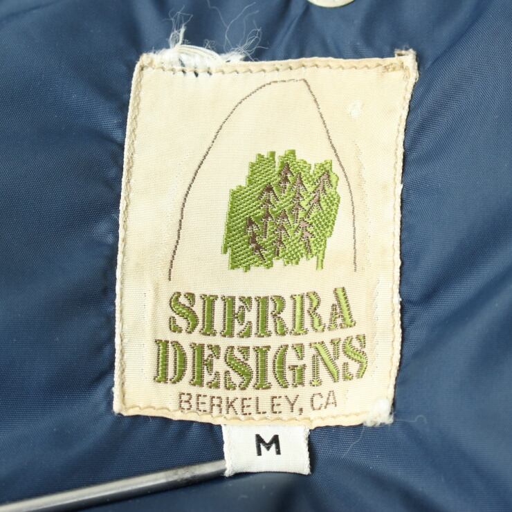 70s USA製 SIERRA DESIGNS シエラデザインズ ダウン ジャケット 70s USA製 SIERRA DESIGNS シエラデザインズ ダウン ジャケット