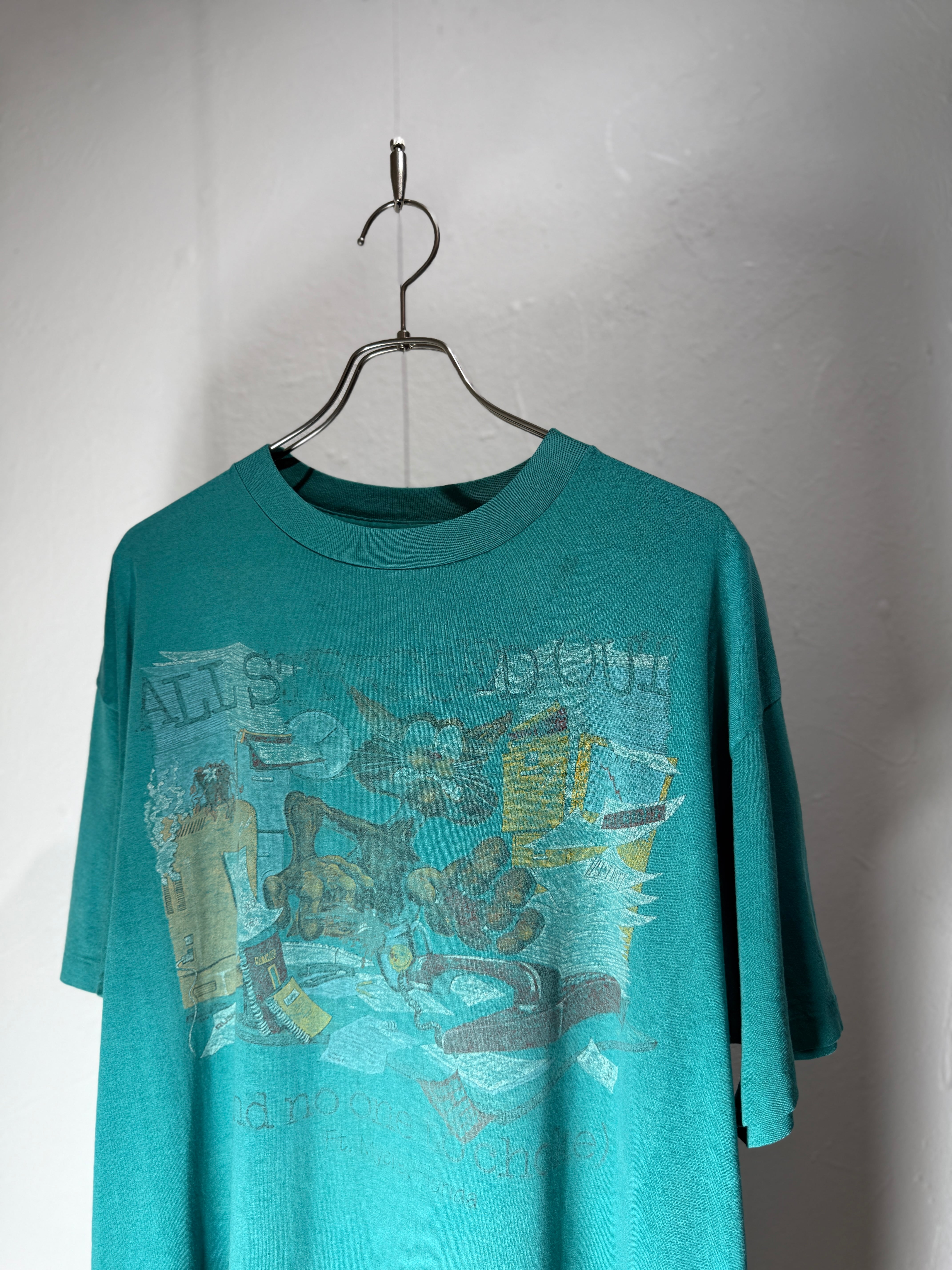 80~90’s USA made “All Stressed Out” T-shirt