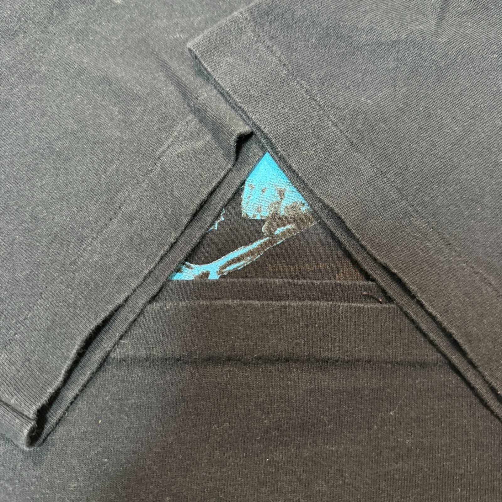 00s - 90s old stussy フラワースカル Tシャツ Lサイズ USA製 銀タグ