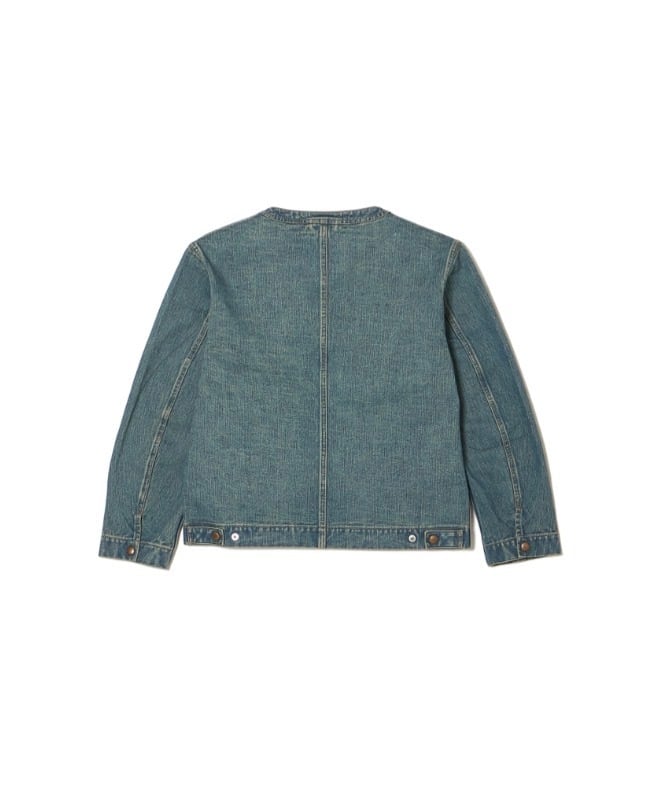 26SS】SUGARHILL FADED BUTTON DENIM JACKET(FADED INDIGO) 26440406