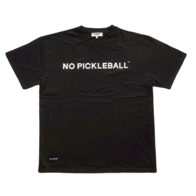 NO PICKLEBALL Tシャツ Black ＜NO COFFEE x SANNO SPORTS＞