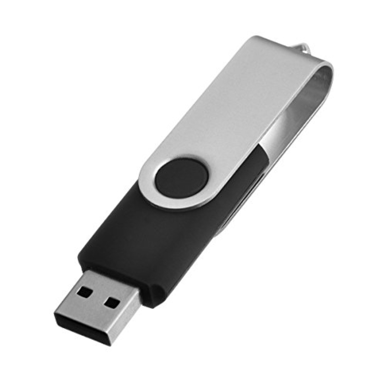 USBメモリ Fglooy USBドライブ 10個パック 4GB バルクフラッシュドライブ スイベルメモリースティック PCストレージ LEDライト付き ブラック