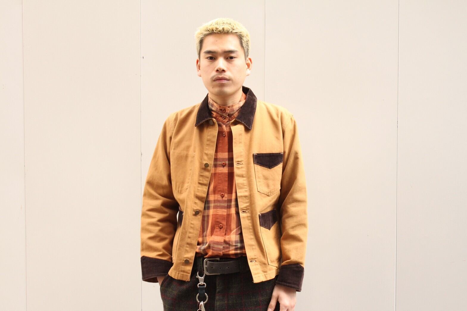 80s Carhartt Trucker Jacket USA製