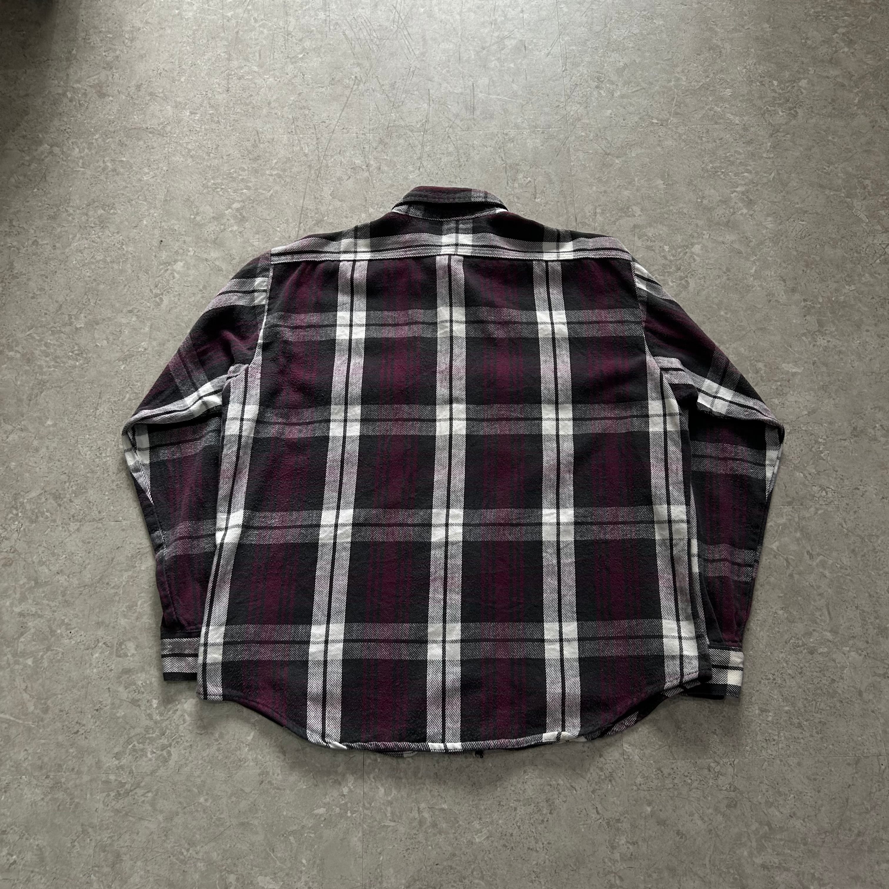 80s FIVE BROTHER heavy flannel shirt【仙台店】 | What'z up