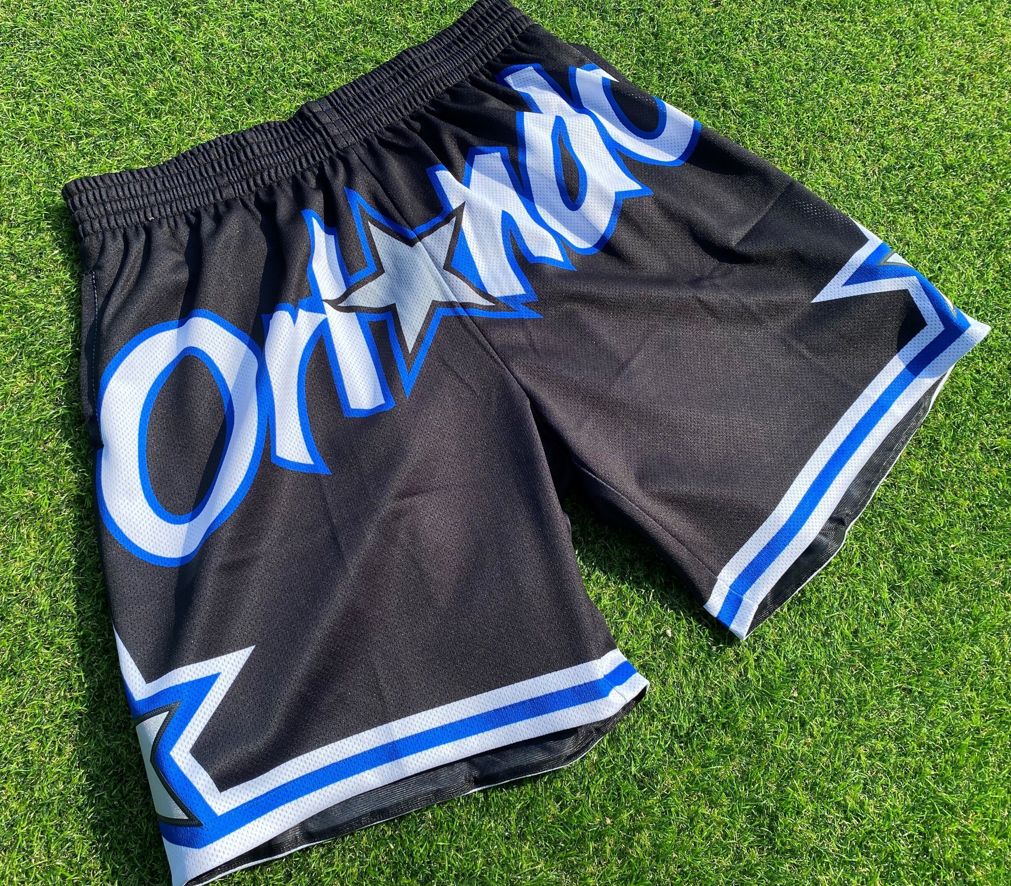 Mitchell&ness オーランドマジック ビッグロゴショーツ L