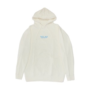 HOTEL BLUE LOGO HOODY BONE