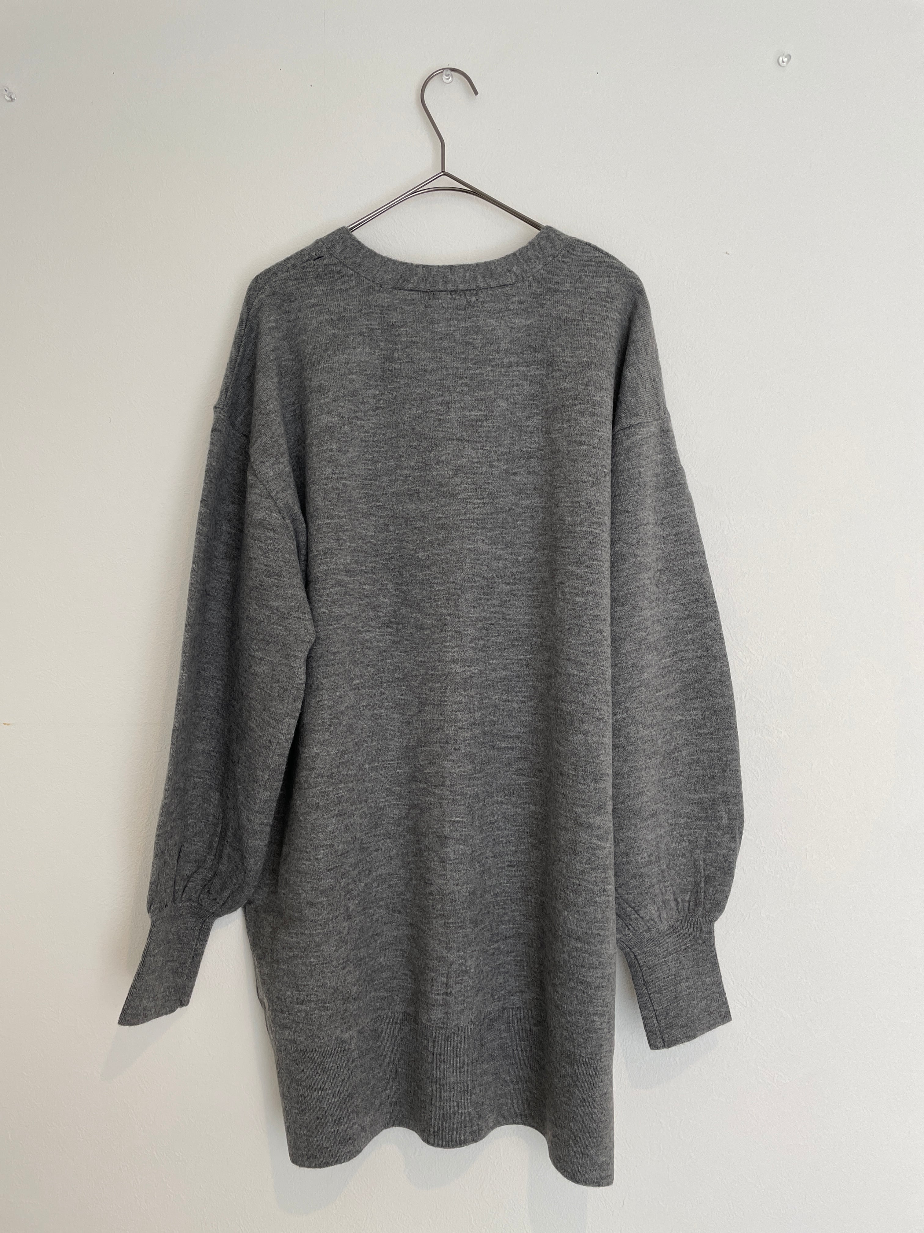 【SELECT】パール釦ロングカーディガン