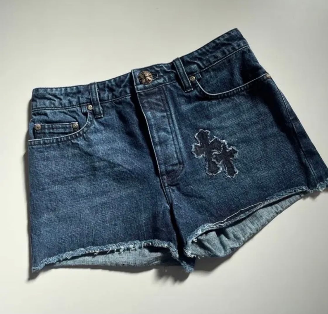 CHROME HEARTS クロムハーツ レディース デニム ショートパンツ