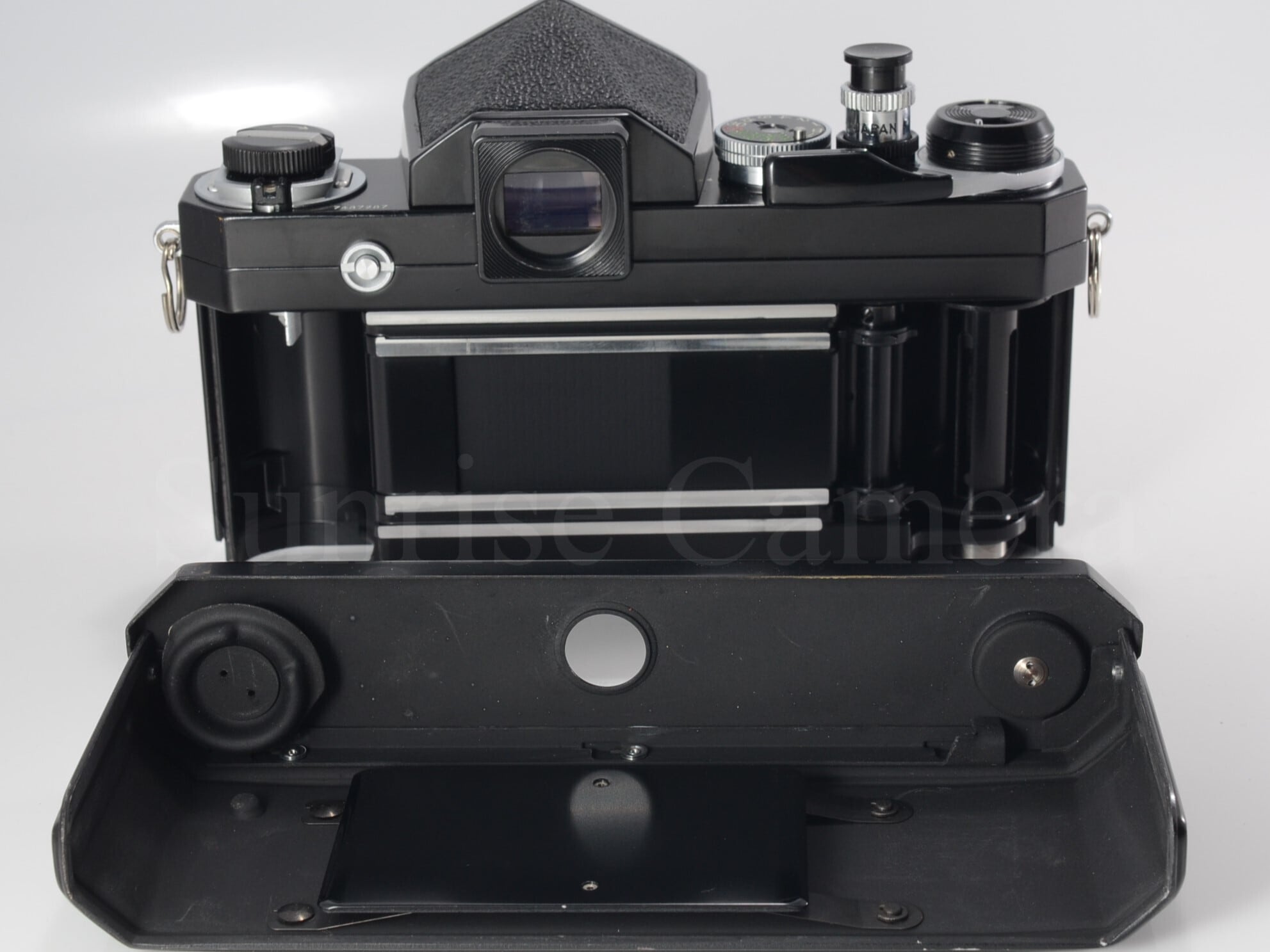 Nikon NEW F ブラックボディ AS-1 ガンカプラー付 整備済 ニコン