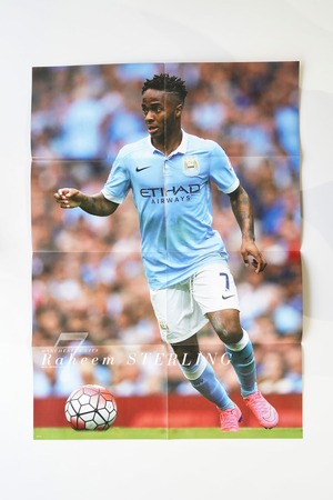 ラヒーム・スターリング/ギャレス・ベイル|サッカーポスター 大判 B2|2010年代 プレミア×欧州スター