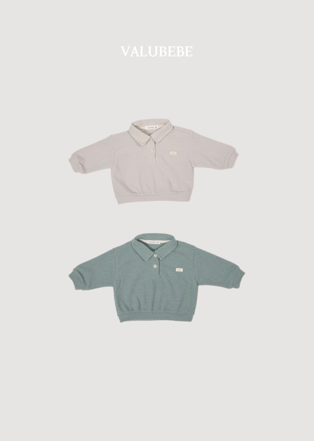 【取寄】valubebe｜jelly pk collar tee｜ジェリーPKカラーT｜6M-S｜baby&toddler｜26 autumn