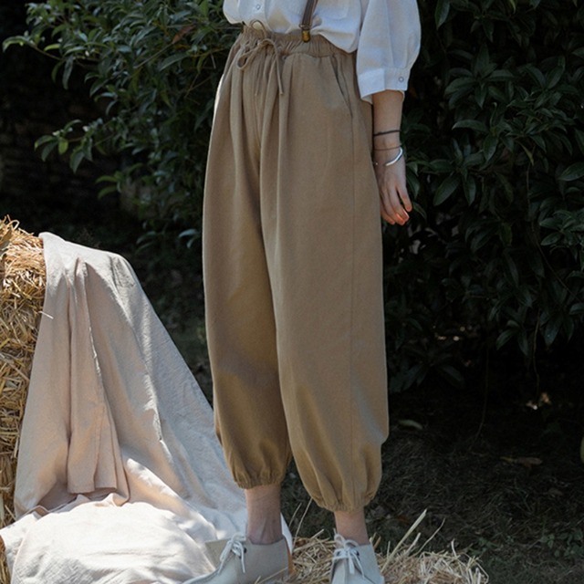 ドロストラフパンツ　T0272