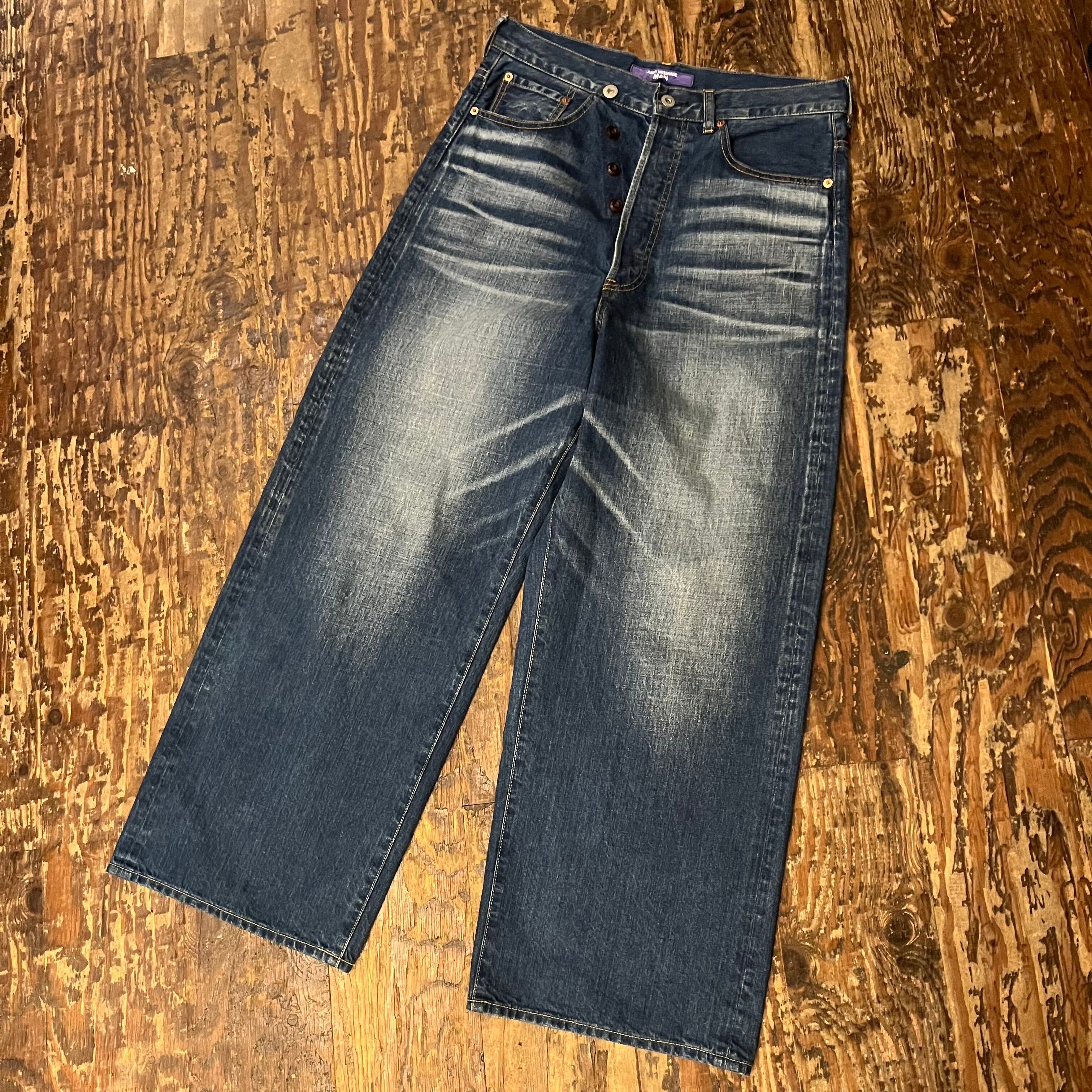 JUNYA WATANABE MAN ジュンヤワタナベ マン 24AW 綿デニム 製品加工 