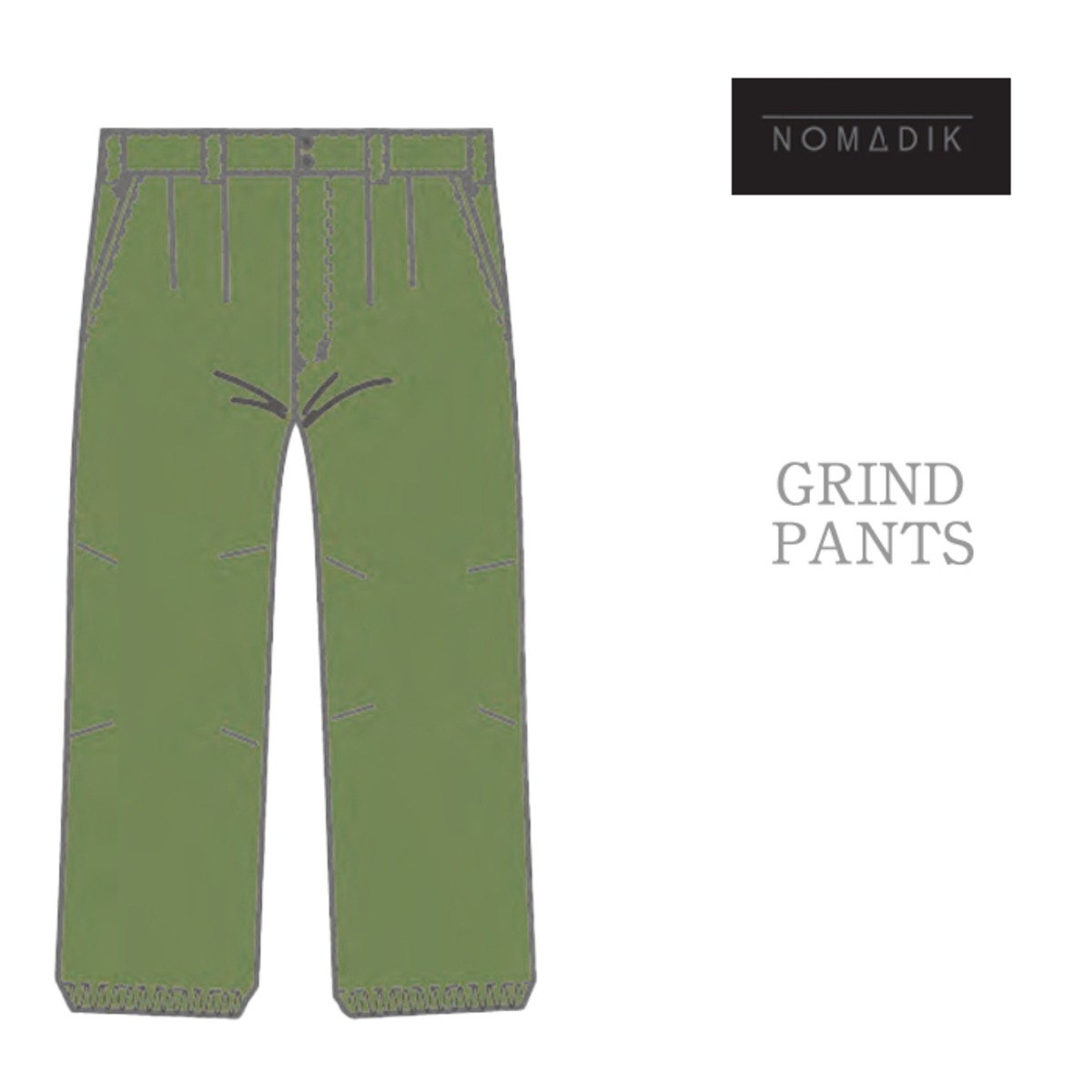 NOMADIK 『 GRIND PANTS 』 24-25 スノーボード ウェア ノマディック 