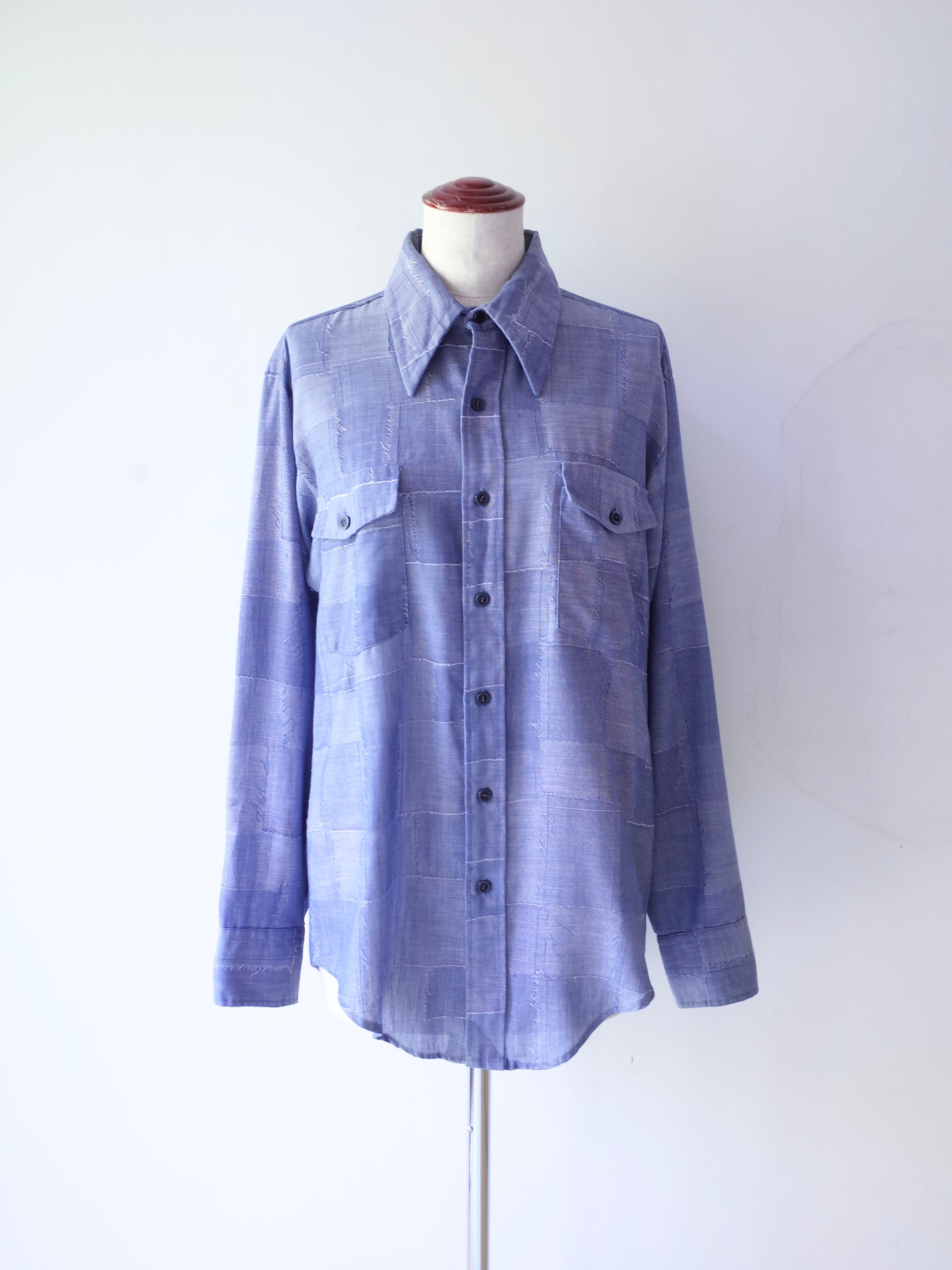 70s Kmart Patchwork-Design Shirt