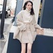 送料無料 秋新作 セットアップ コート ミニスカート ツーピース スーツ セット レディース 上下レディースセットアップ 秋 セットアップnew セットアップ