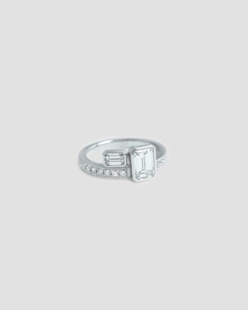 Pt900 To(two) Ring